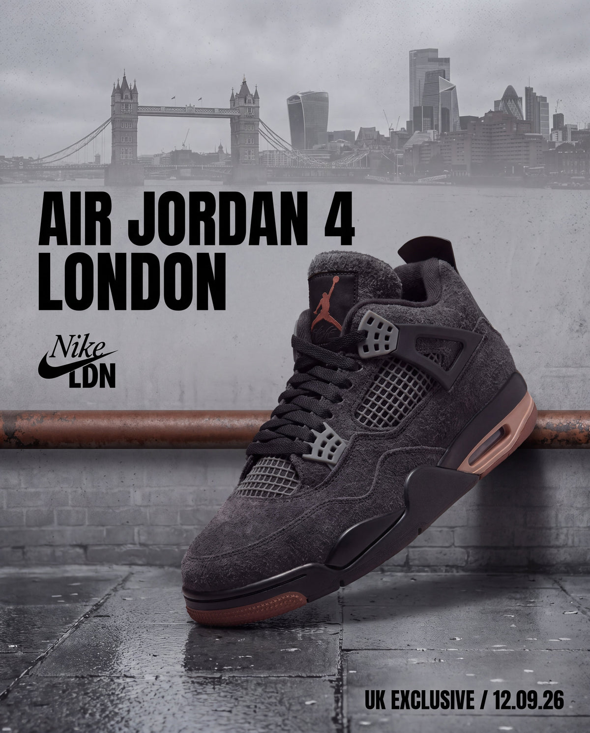 The Air Jordan 4 'London' Finally Has A UK-Exclusive Release Date