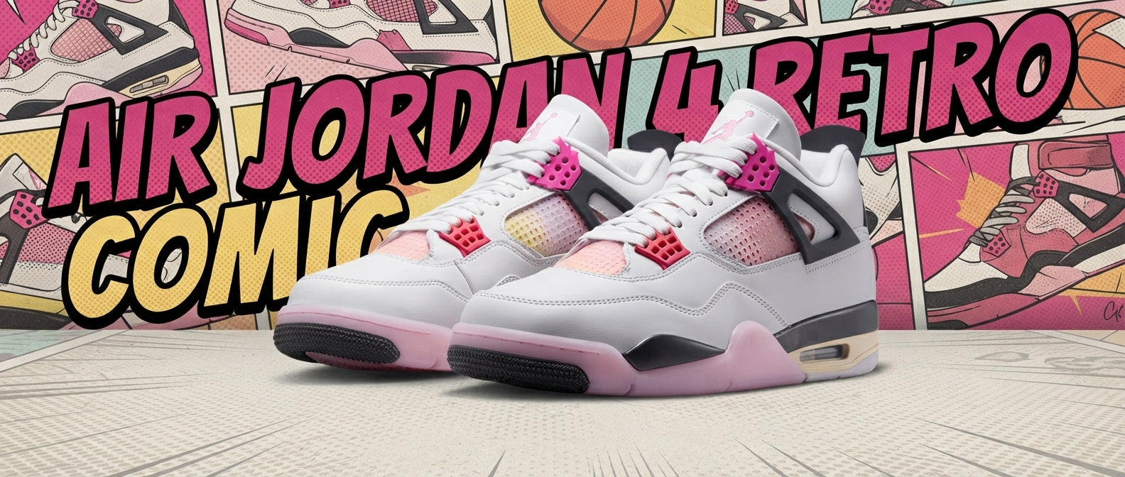 Air Jordan 4 Retro Comic JA1135-100 2026 | Side Kicks
