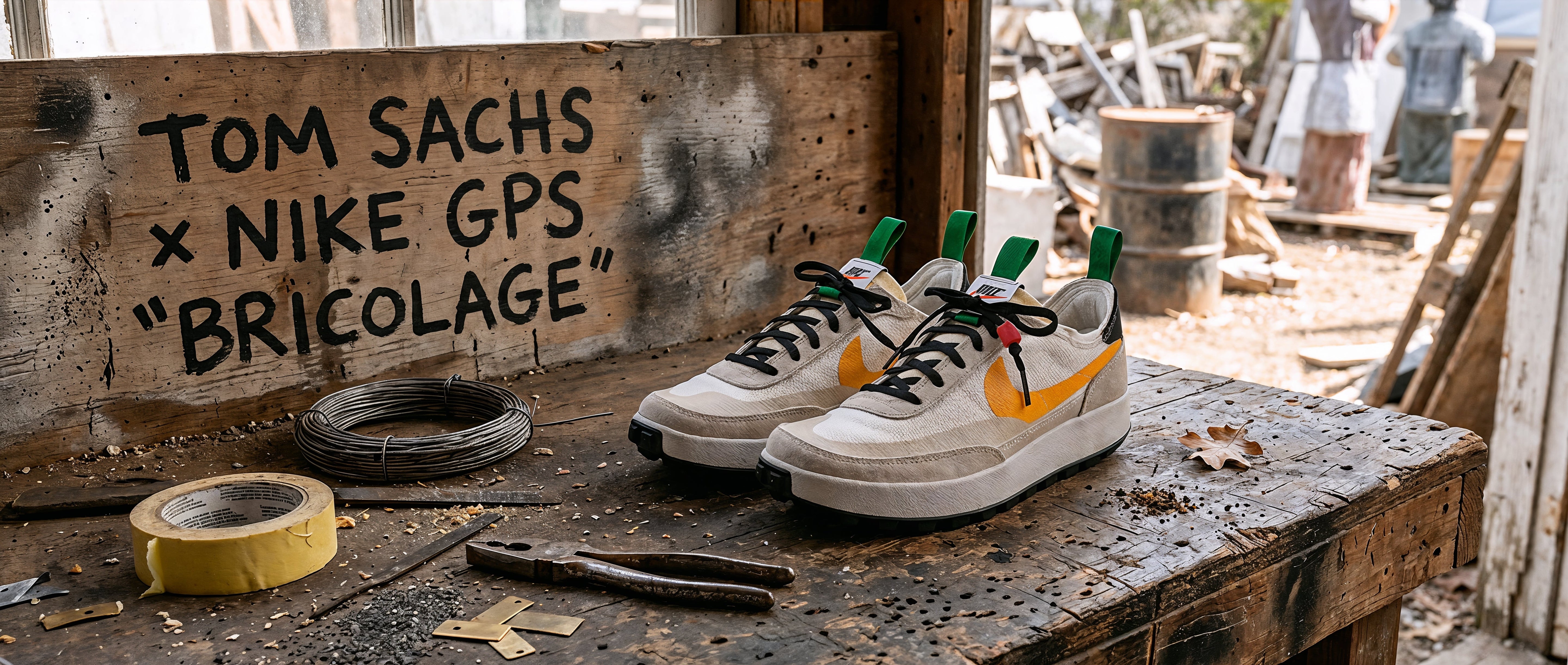 Tom Sachs x Nike GPS 'Bricolage' Release Date, Price & Where to Buy