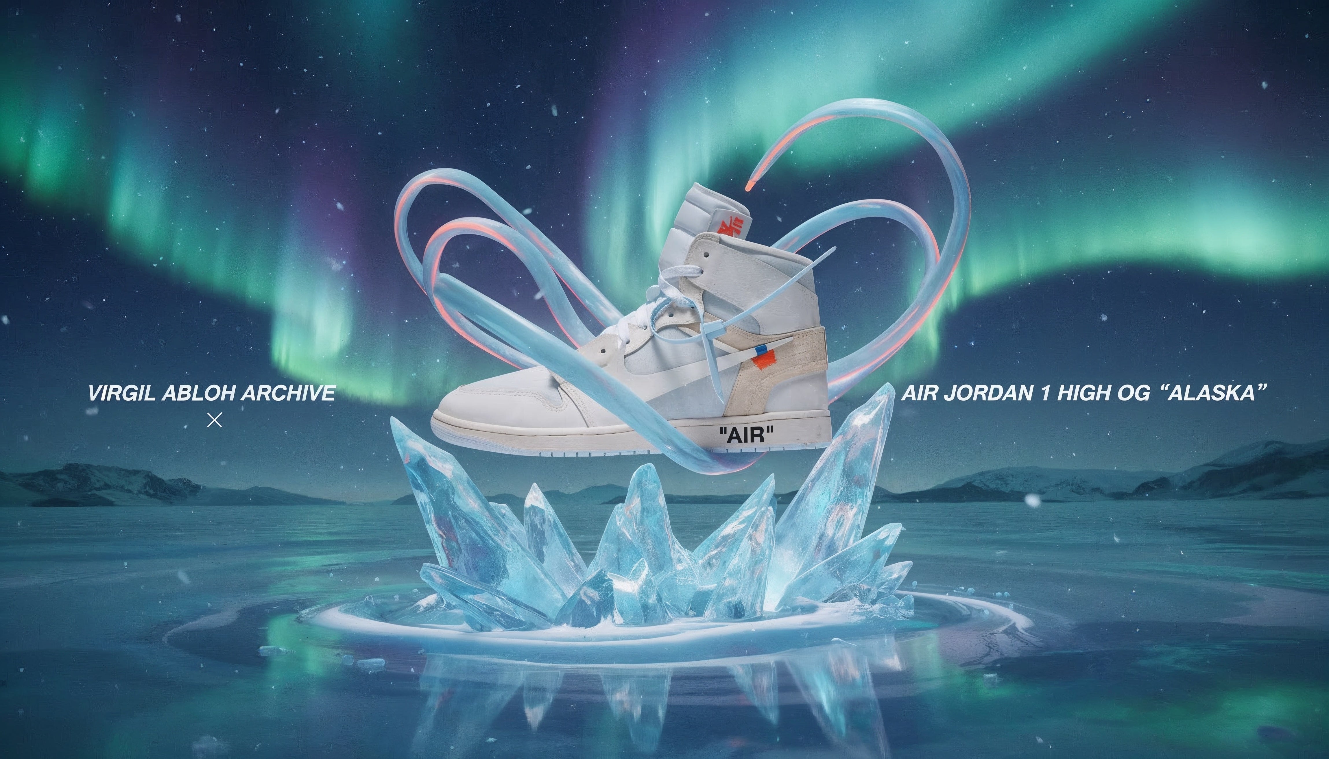 Virgil Abloh Archive x Air Jordan 1 High OG “Alaska”