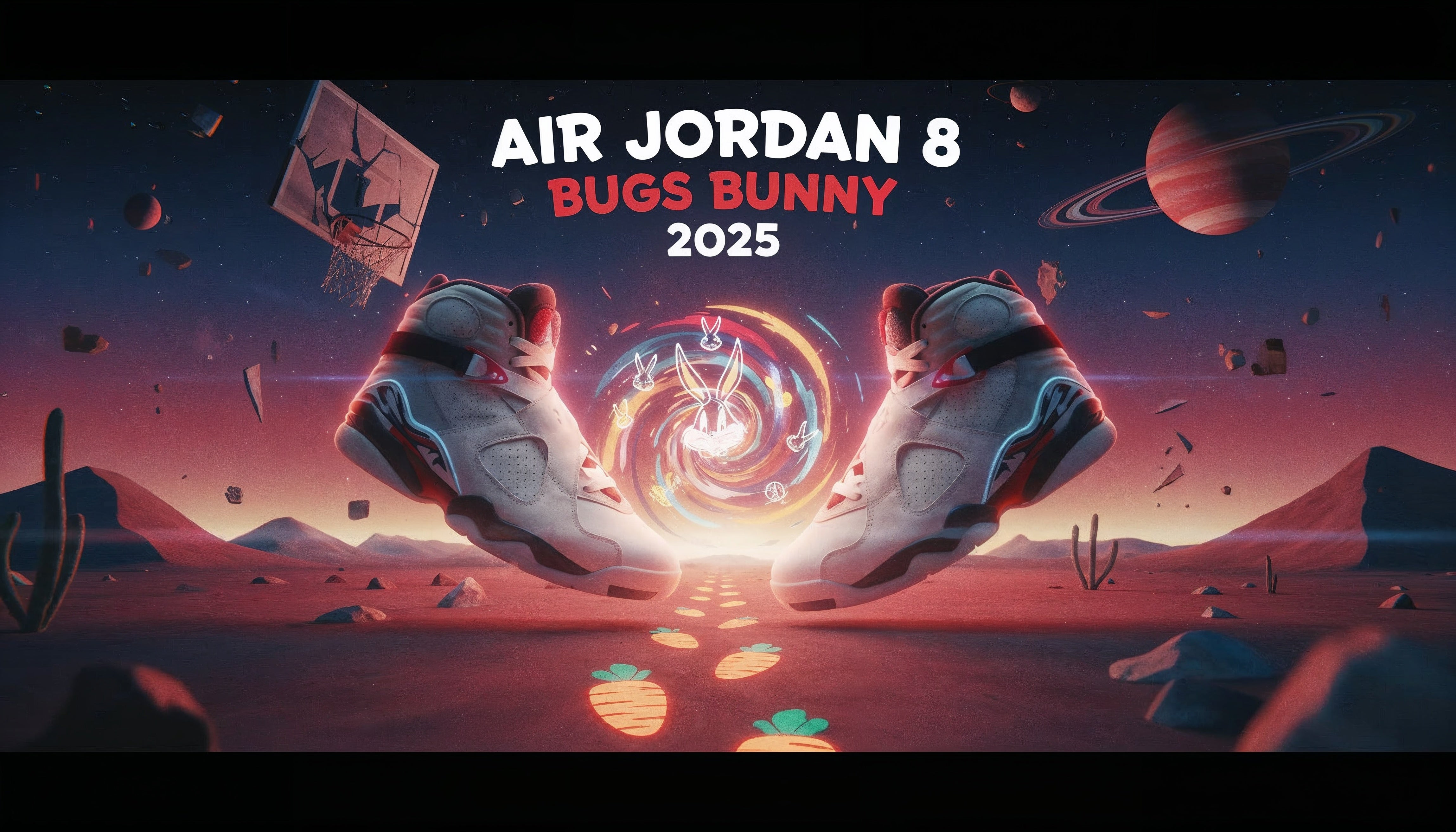 Air Jordan 8 Bugs Bunny 2025 - Holiday Release