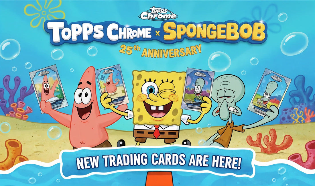 Topps Chrome x SpongeBob (25th Anniversary): What’s Inside, What’s Rare, and What We’re Chasing