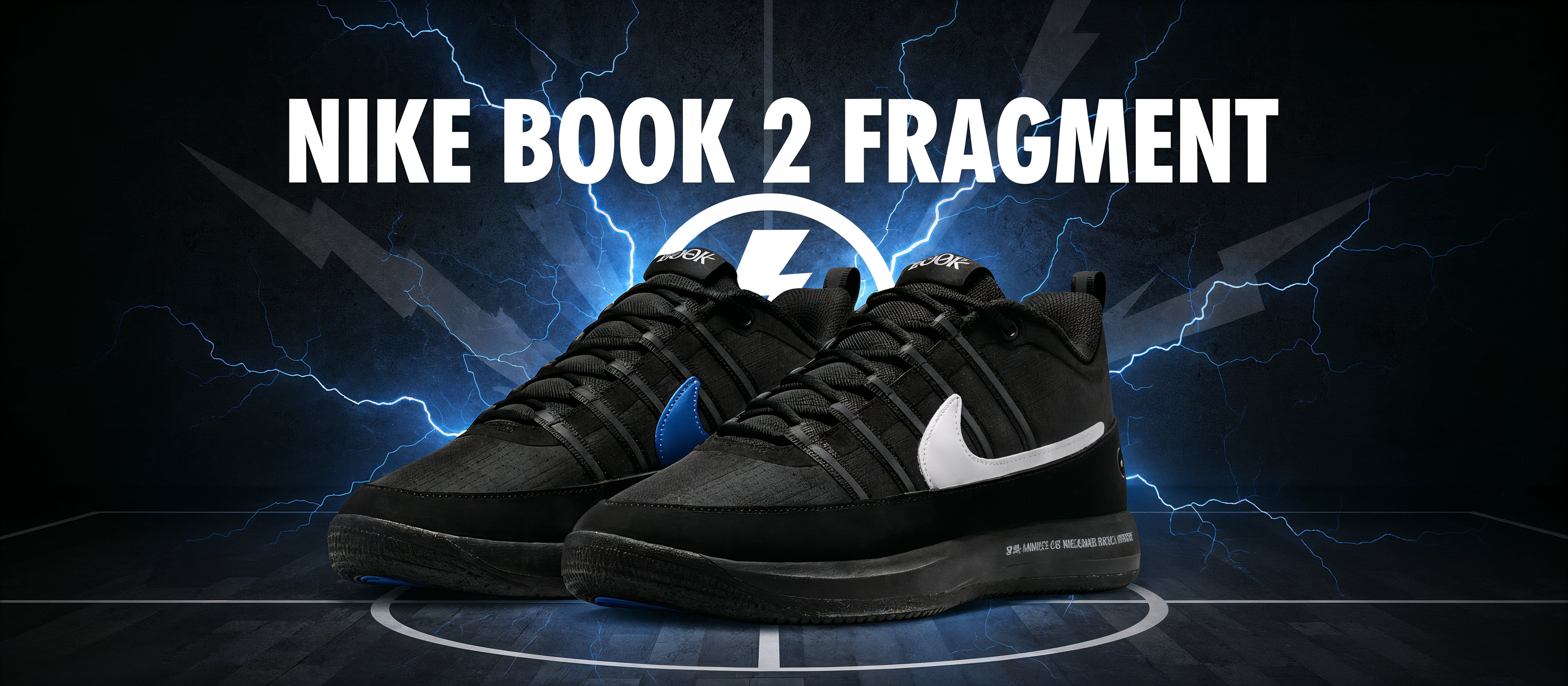 fragment x Nike Book 2 Black White Release Date, Price and Where to Buy