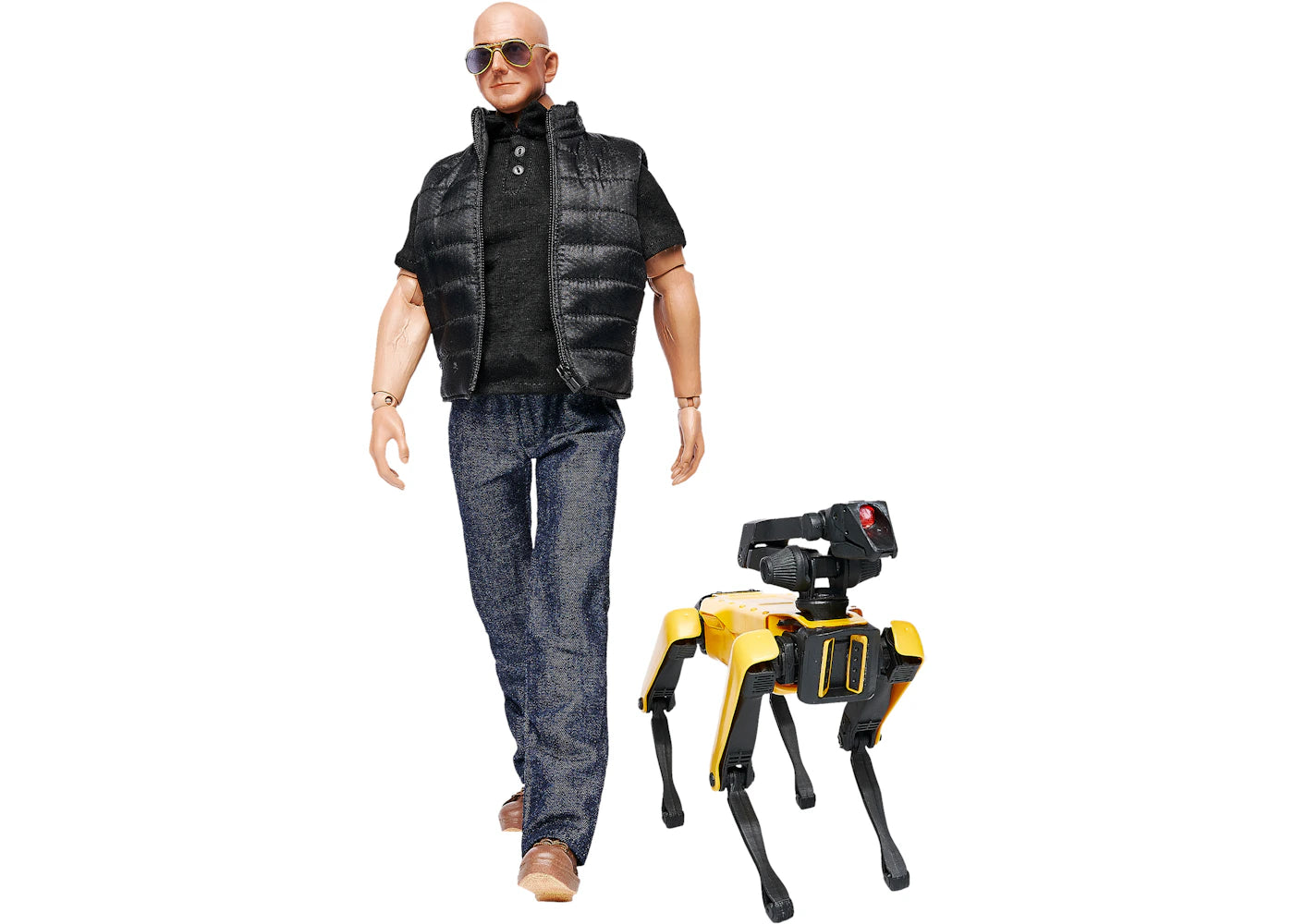 100 Billion Dollar Man Jeff Bezos Figure