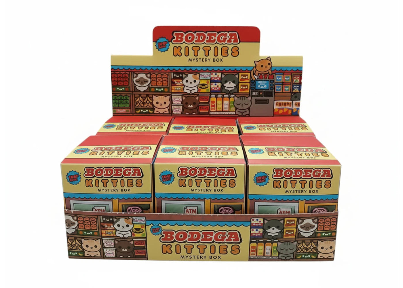 100% Soft Bodega Kitties Series 1 Sealed Case (6 Blind Boxes)