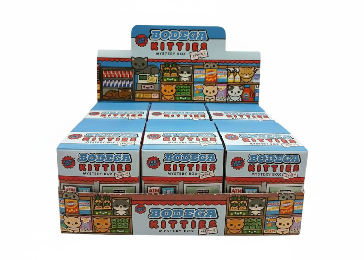 100% Soft Bodega Kitties Series 2 Sealed Case (6 Blind Boxes)