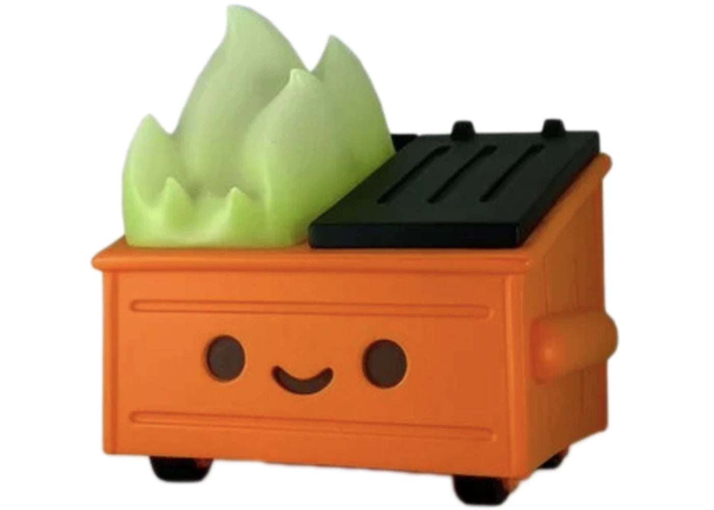 100% Soft Dumpster Fire Glow In The Dark Pumpkin (Entertainment Earth Exclusive) Vinyl Figure