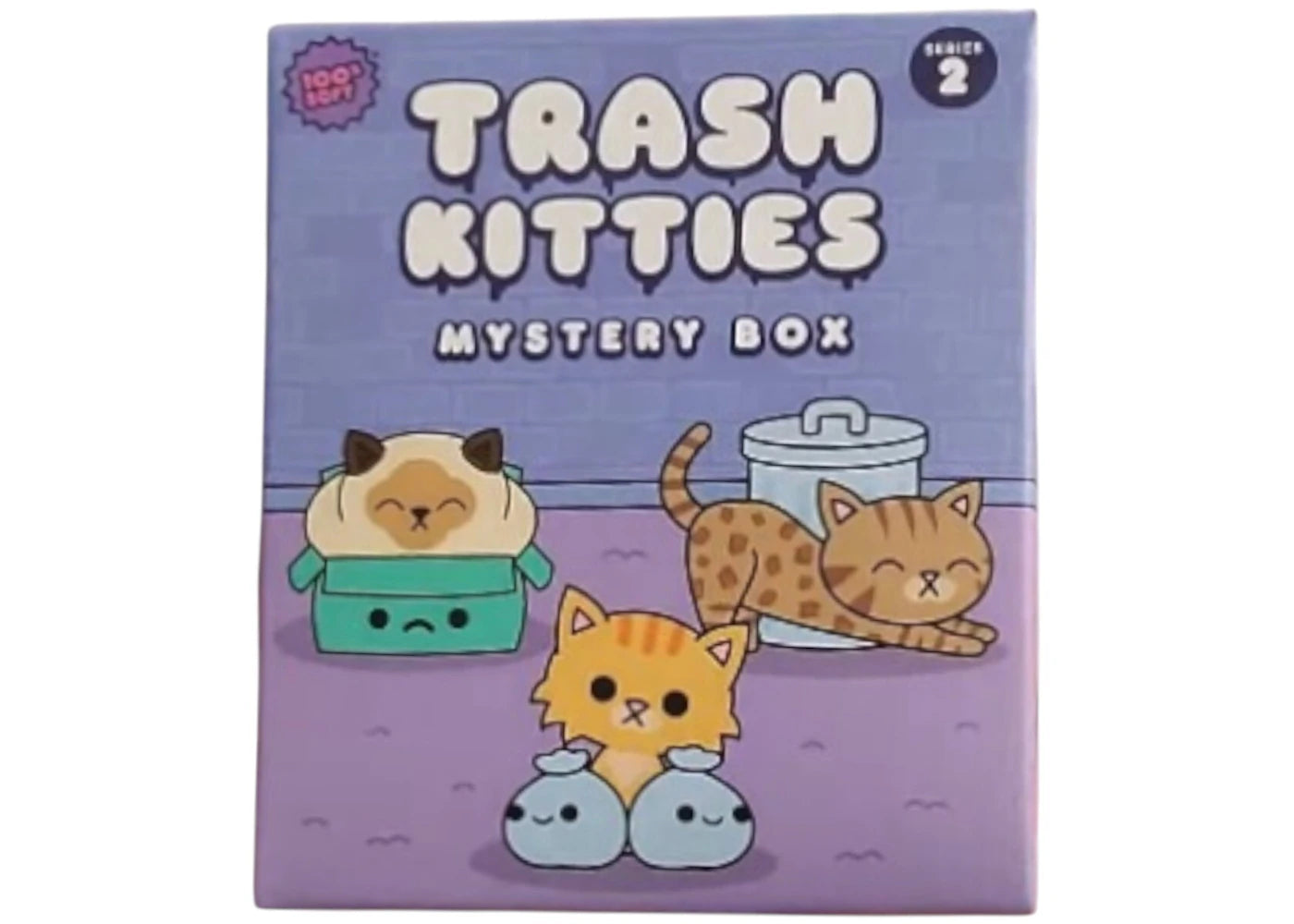 100% Soft Trash Kitties Series 2 Blind Box