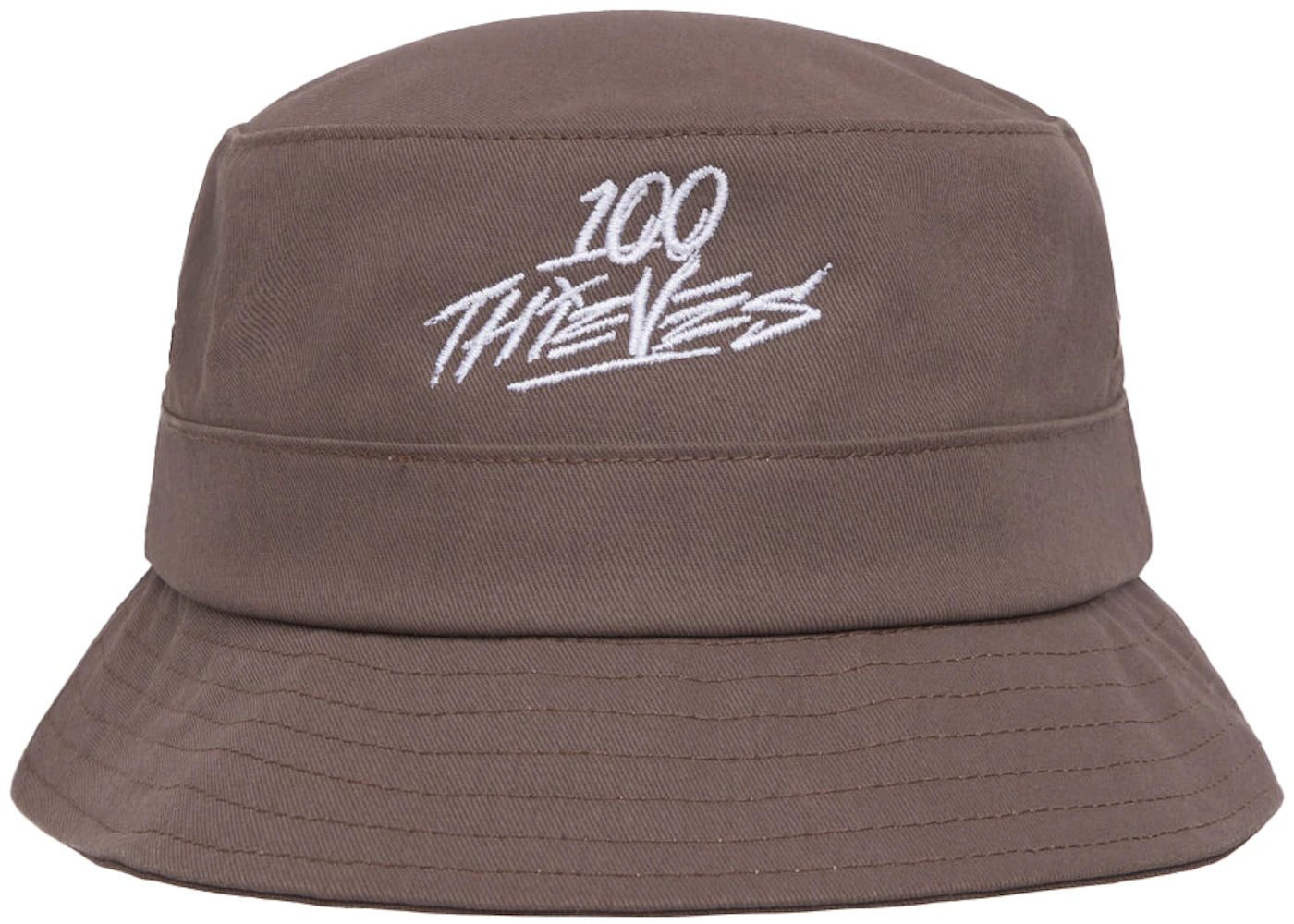 100 Thieves 5 Year Bucket Cap Chestnut