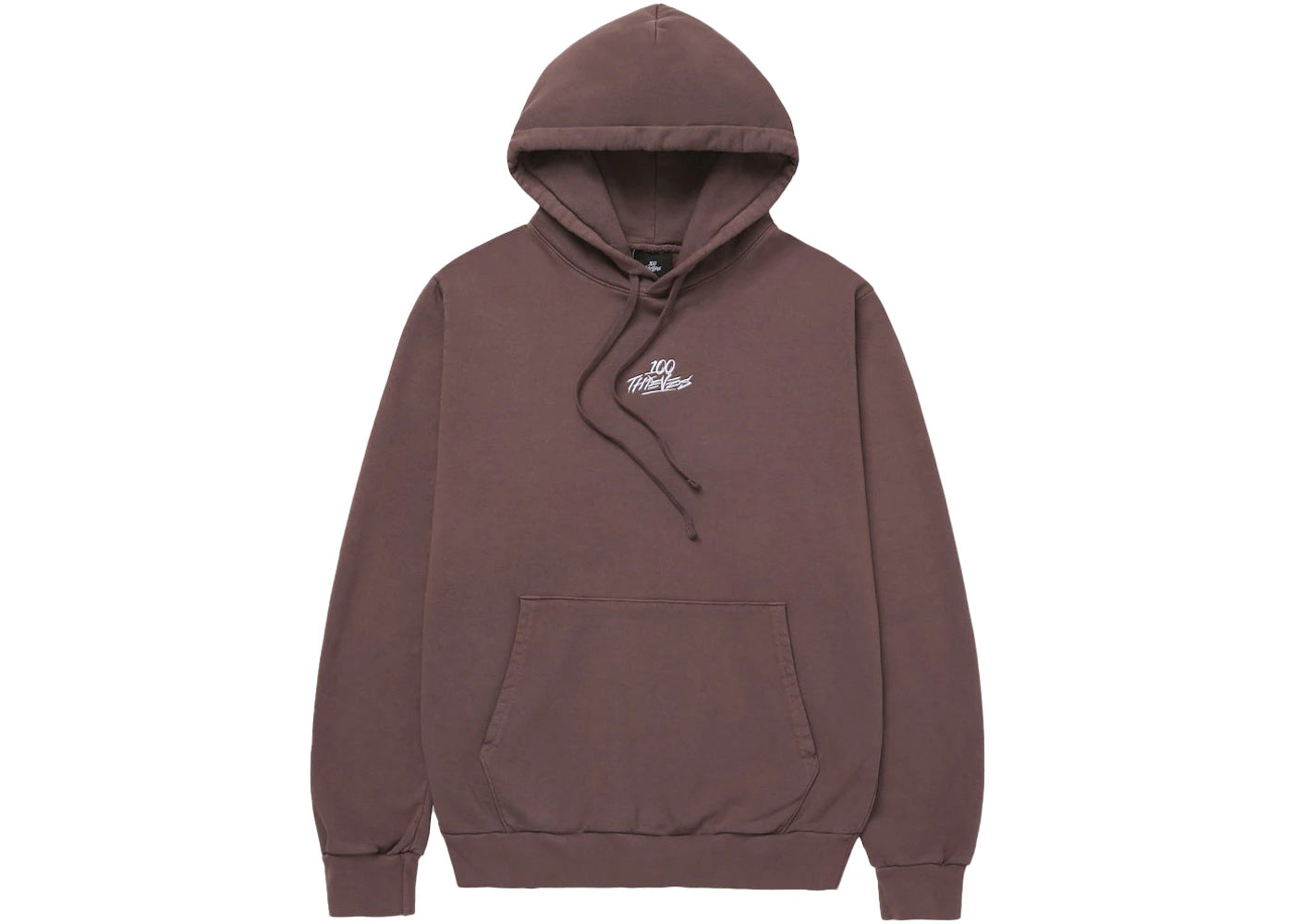 100 Thieves 5 Year Hoodie Chestnut