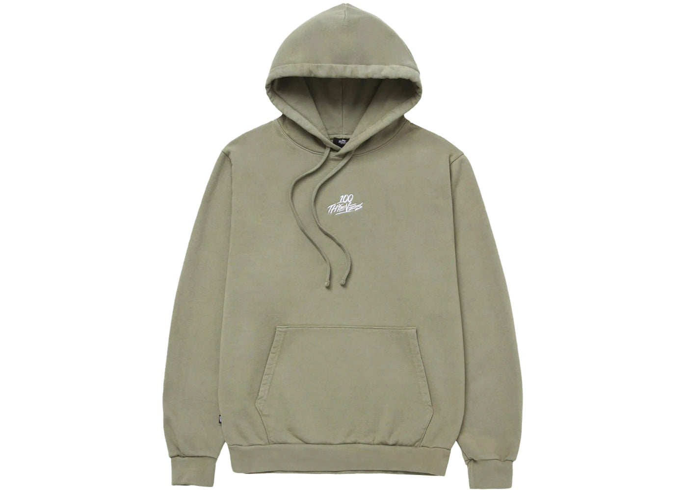 100 Thieves 5 Year Hoodie Sage