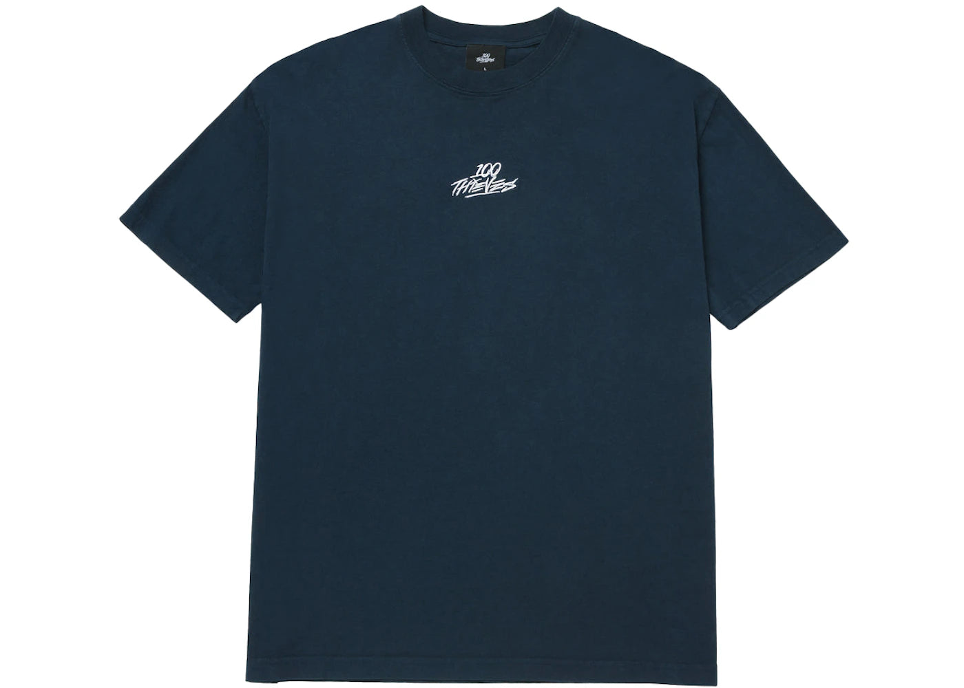 100 Thieves 5 Year T-Shirt Midnight
