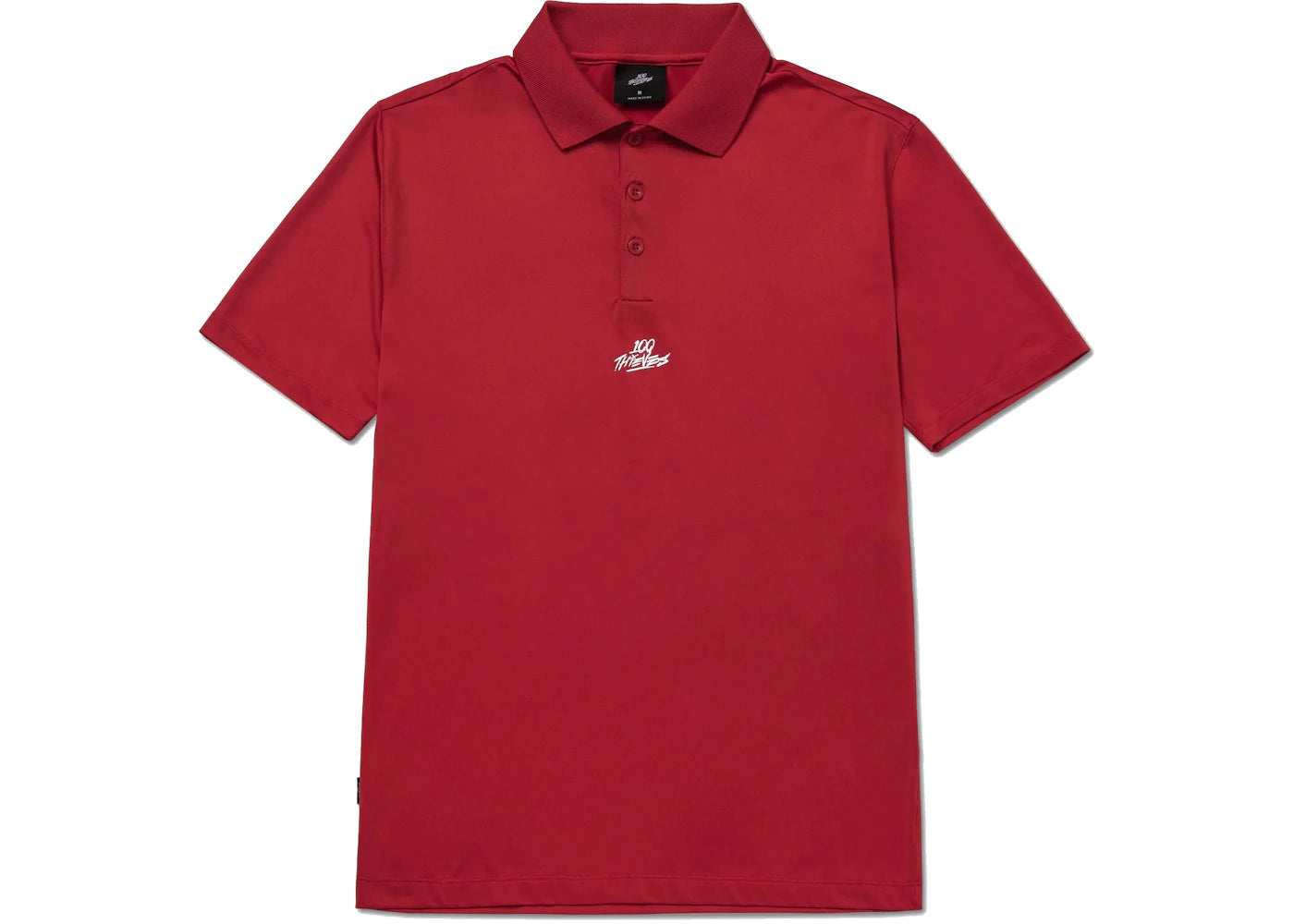 100 Thieves Birdie Short Sleeve Polo Red