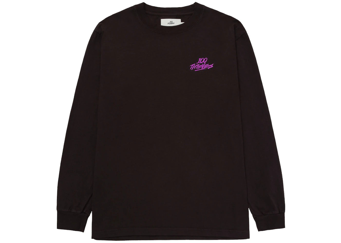 100 Thieves Climb LS T-Shirt Vintage Black