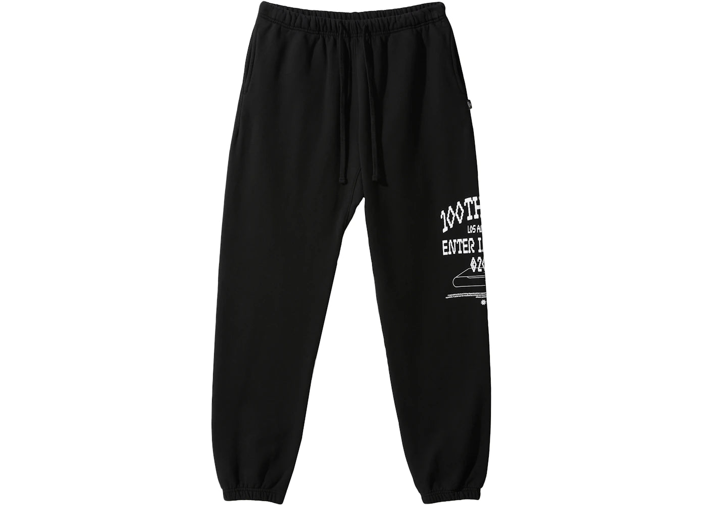 100 Thieves Enter Infinity Fleece Pant Black