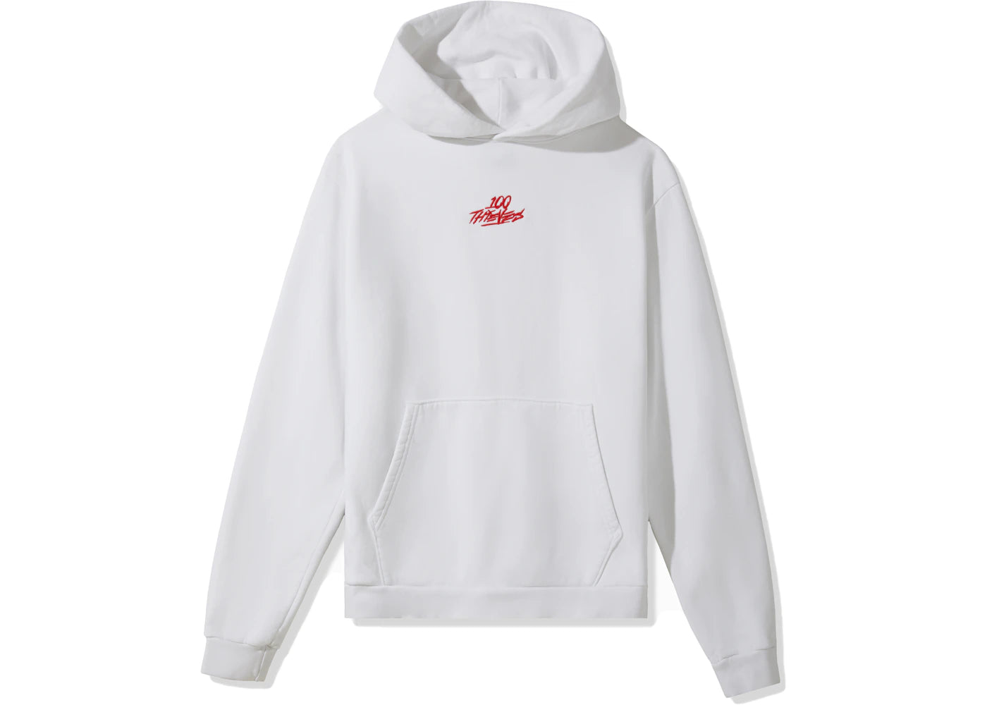 100 Thieves Enter Infinity Hoodie White