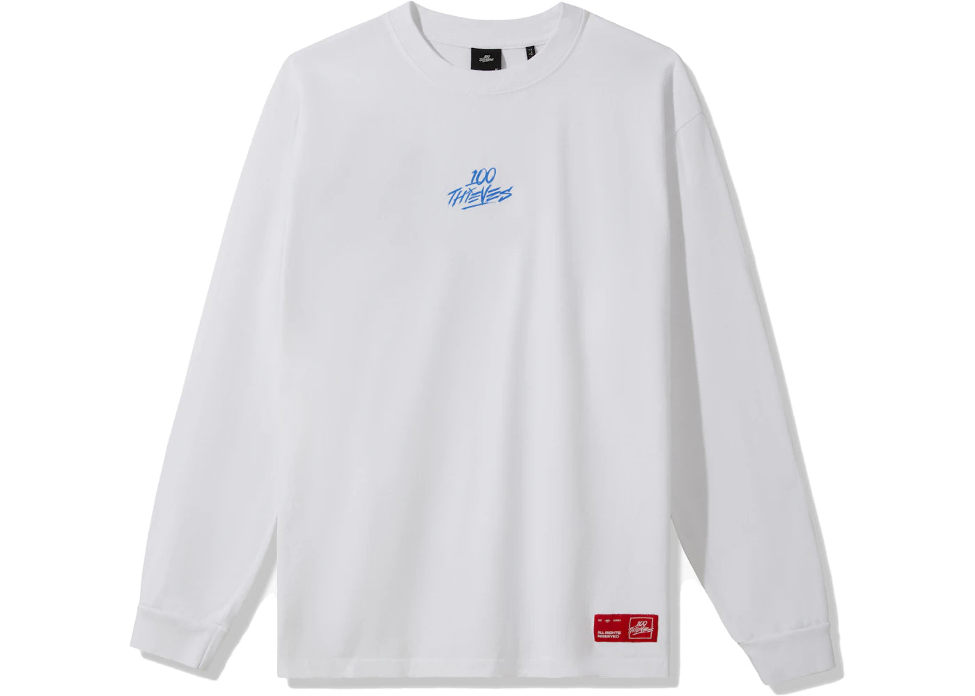 100 Thieves Enter Infinity L/S T-shirt White