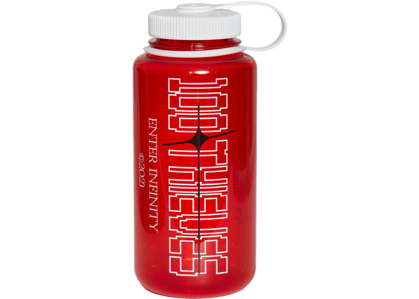 100 Thieves Enter Infinity Nalgene Bottle Red