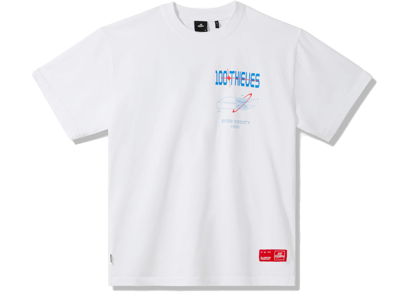 100 Thieves Enter Infinity T-shirt White