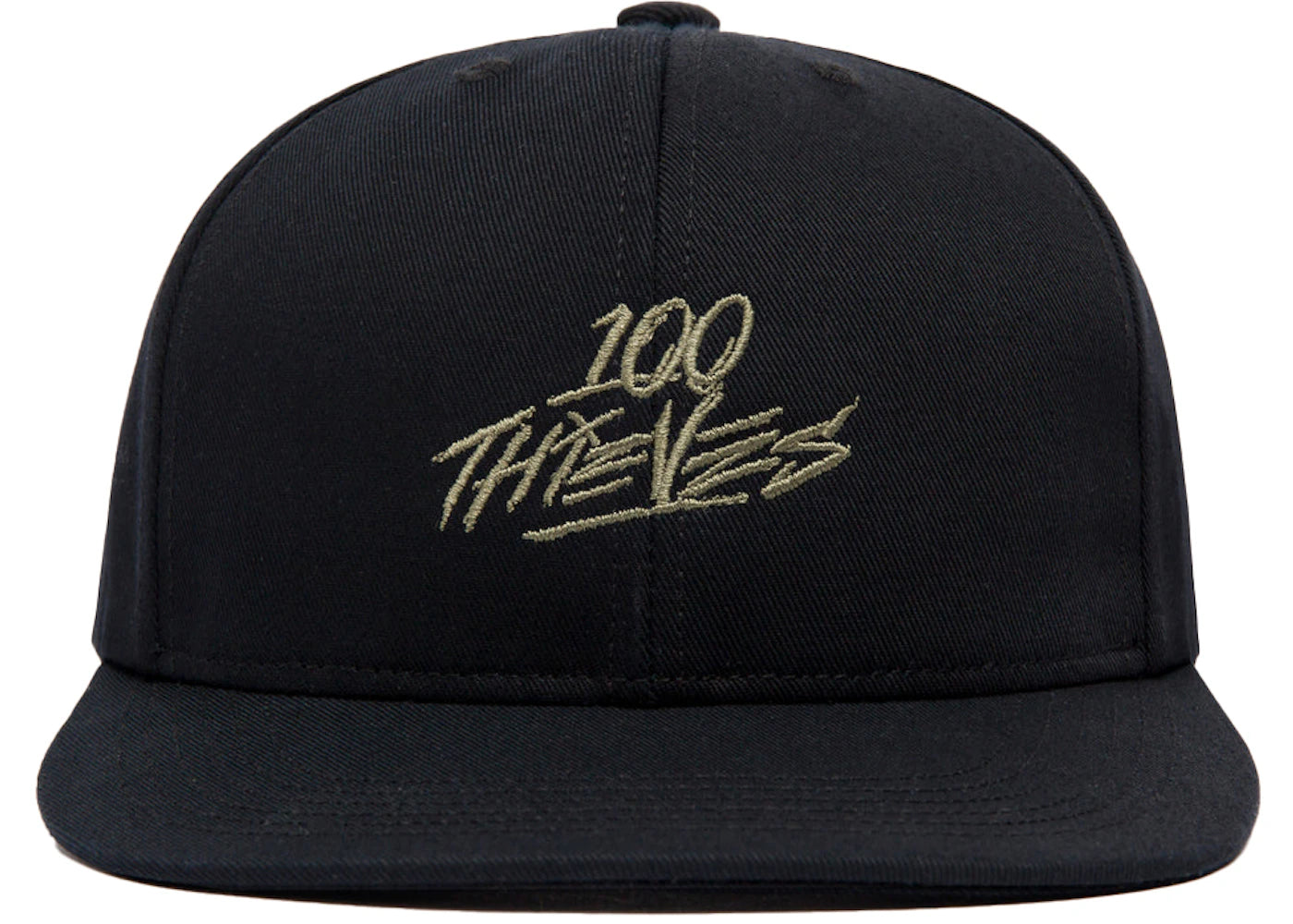 100 Thieves FW22 6-Panel Snapback Black