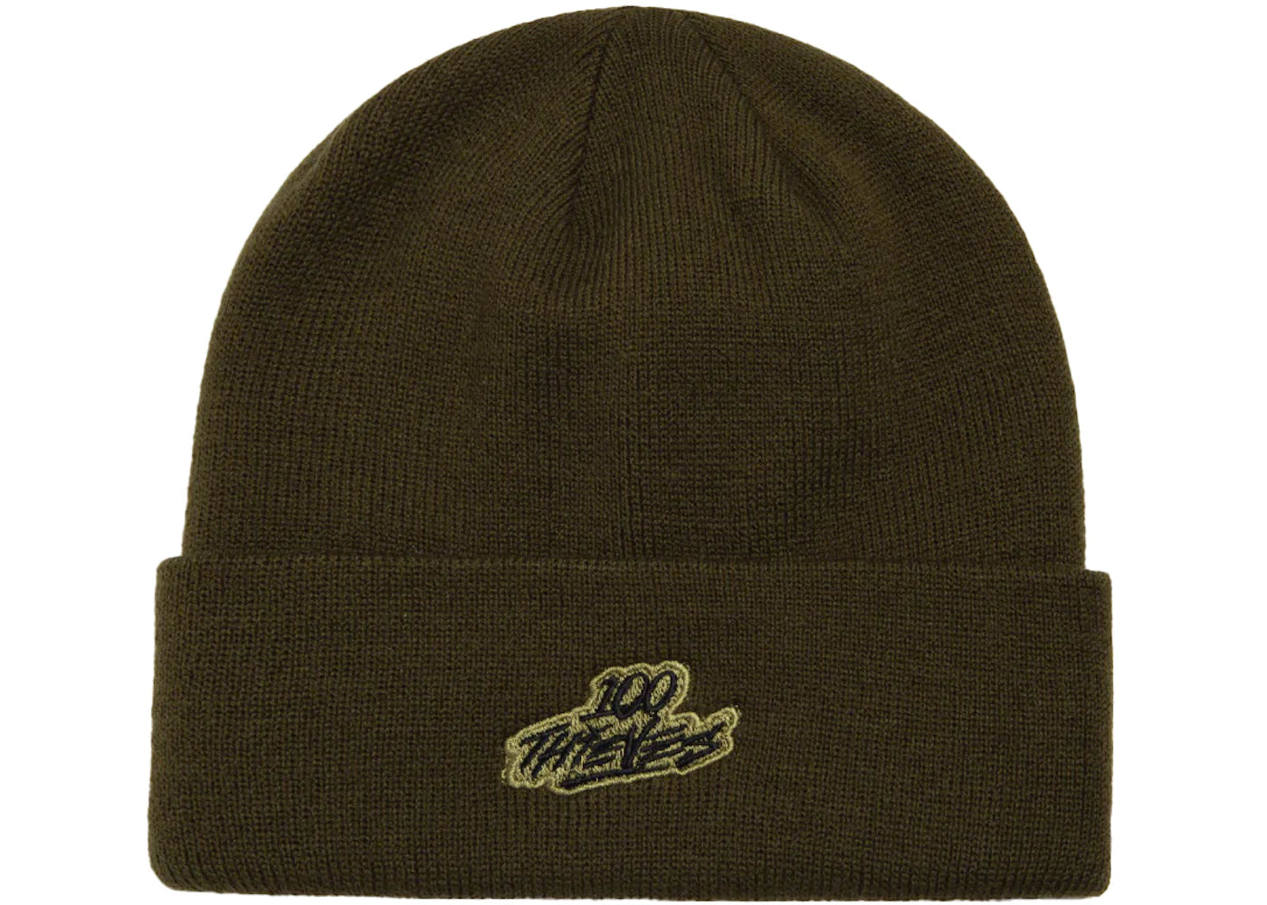 100 Thieves FW22 Beanie Moss
