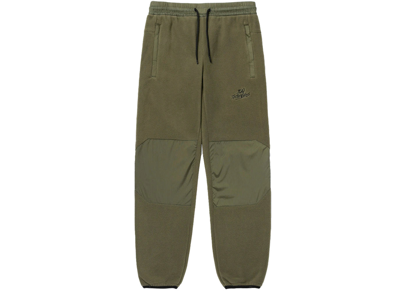 100 Thieves FW22 Polar Fleece Pant Moss