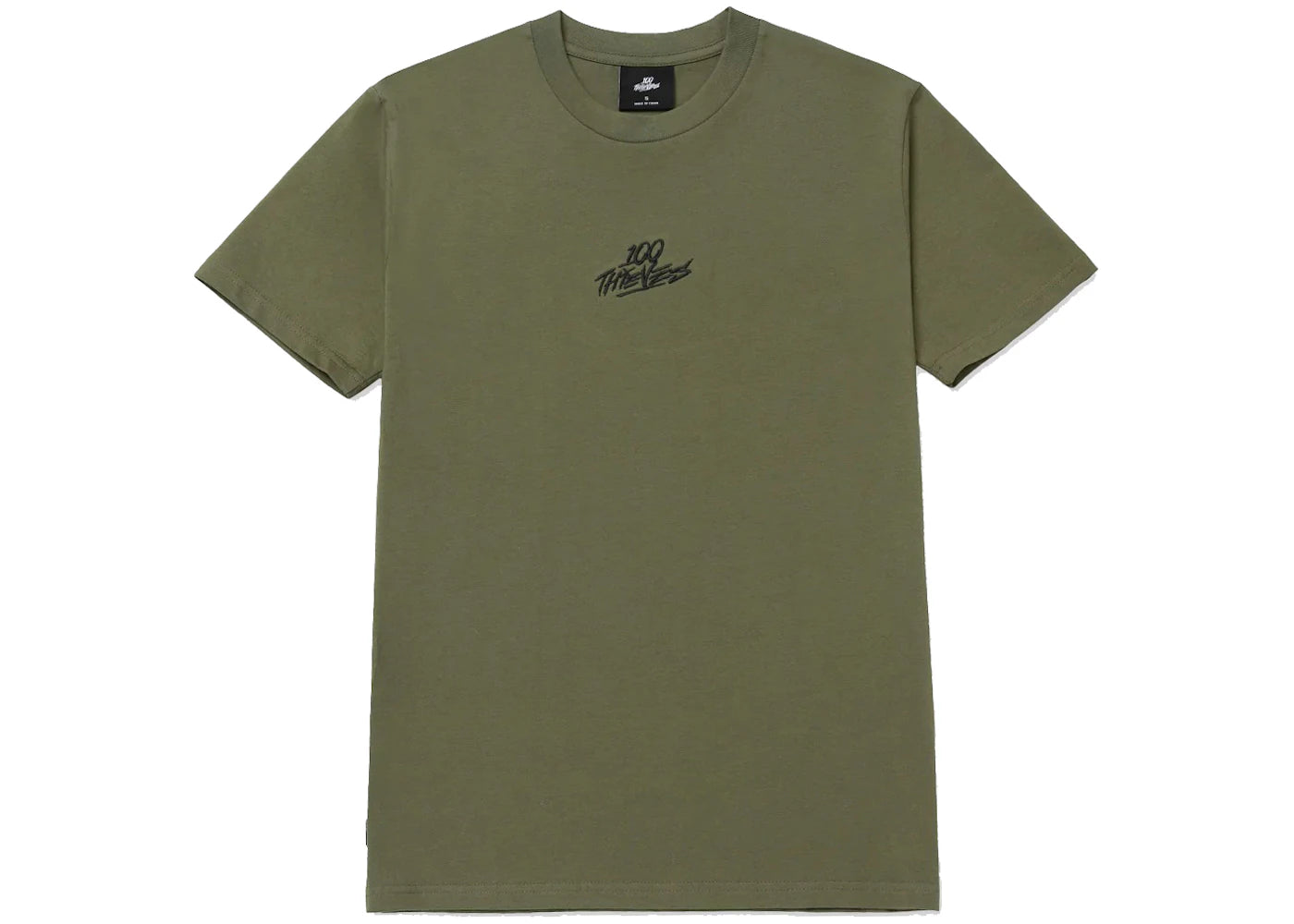 100 Thieves FW22 T-Shirt Moss