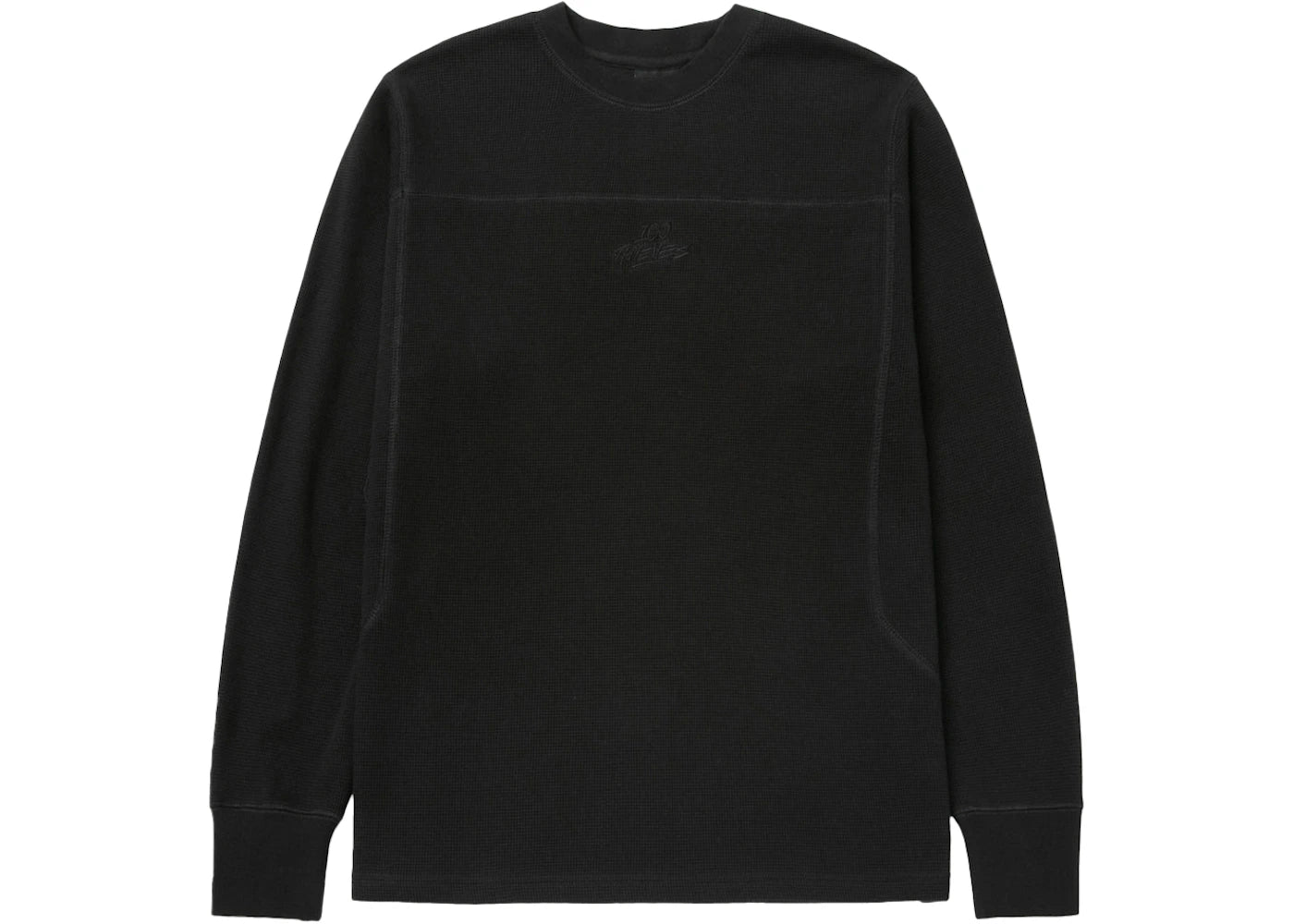 100 Thieves FW22 Waffle Long Sleeve Black