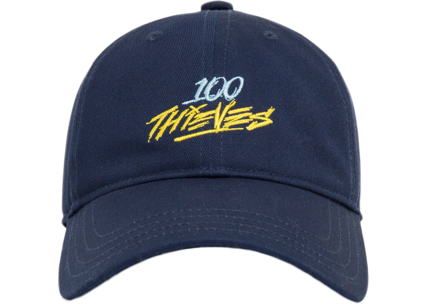 100 Thieves Foundations Courage Dad Hat Navy