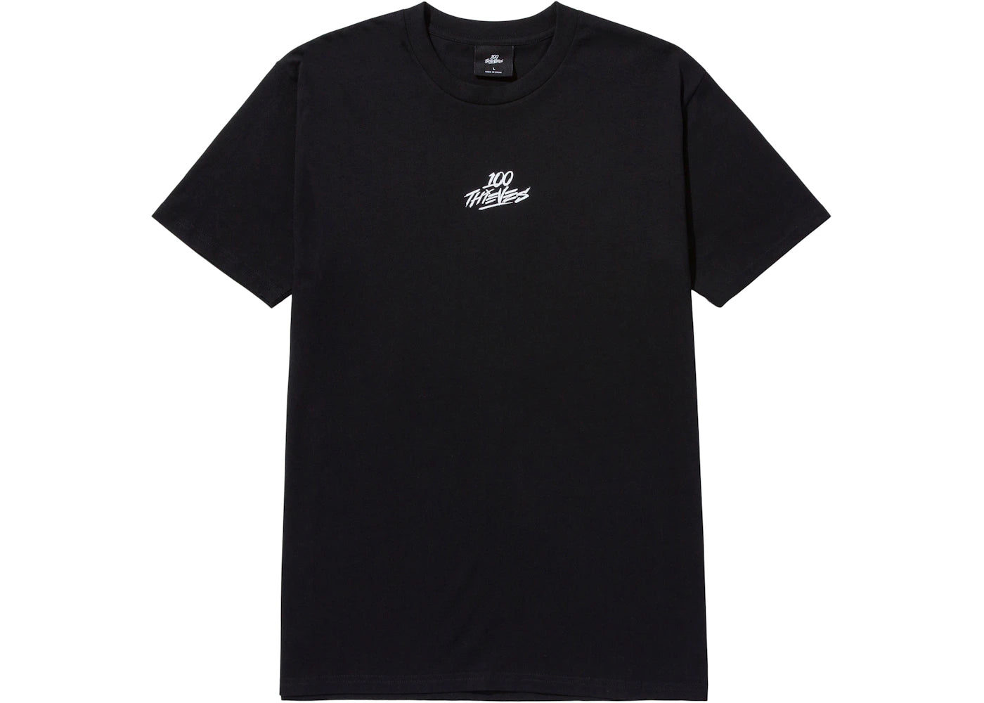100 Thieves Foundations Geoprint T-Shirt Black