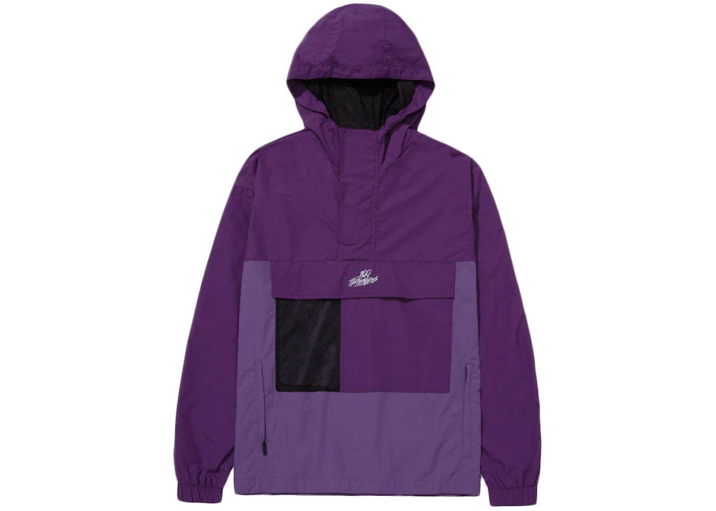 100 Thieves Foundations Valkyrae Anorak Purple