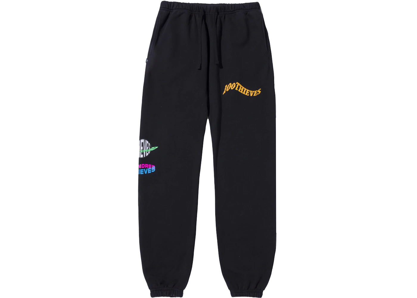 100 Thieves International Fleece Sweatpants Black
