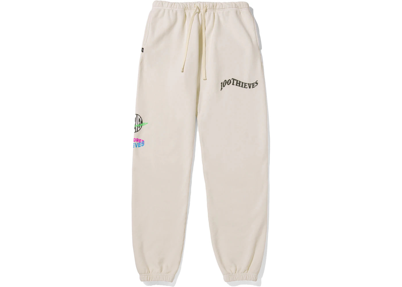100 Thieves International Fleece Sweatpants Bone
