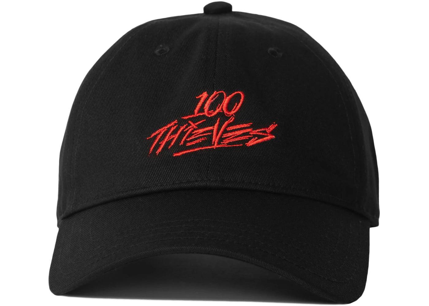 100 Thieves Jam Dad Hat Black/Red