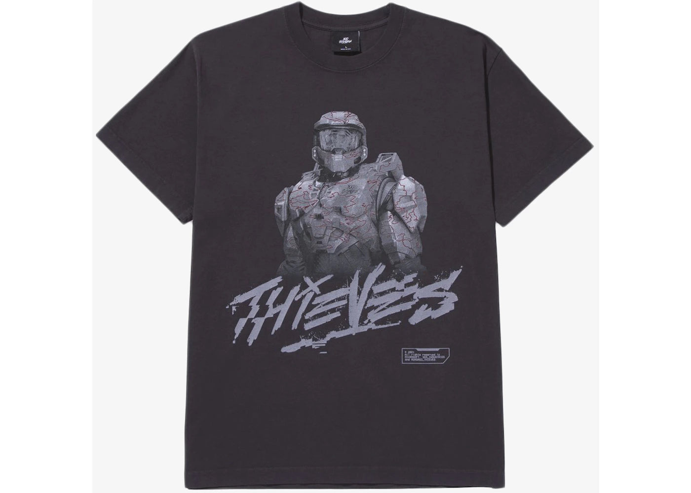 100 Thieves x Halo Master Thief SS T-shirt Black