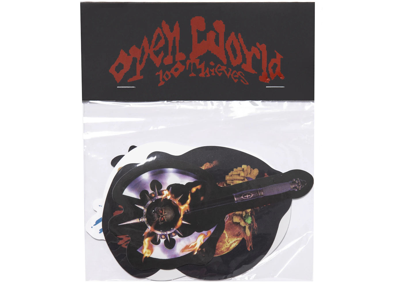 100 Thieves Open World Sticker Pack Multi