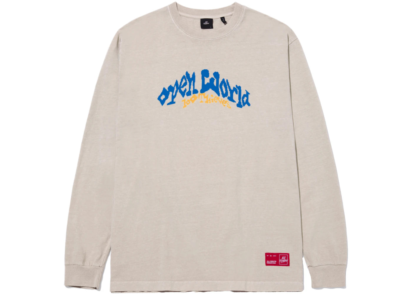 100 Thieves Overworld L/S Tee Wheat