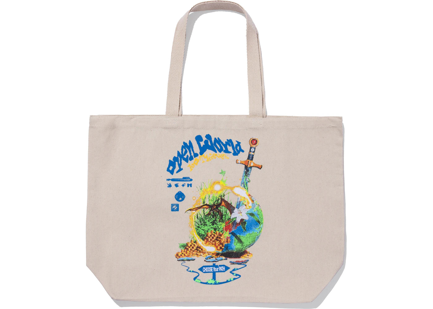 100 Thieves Overworld Tote Wheat