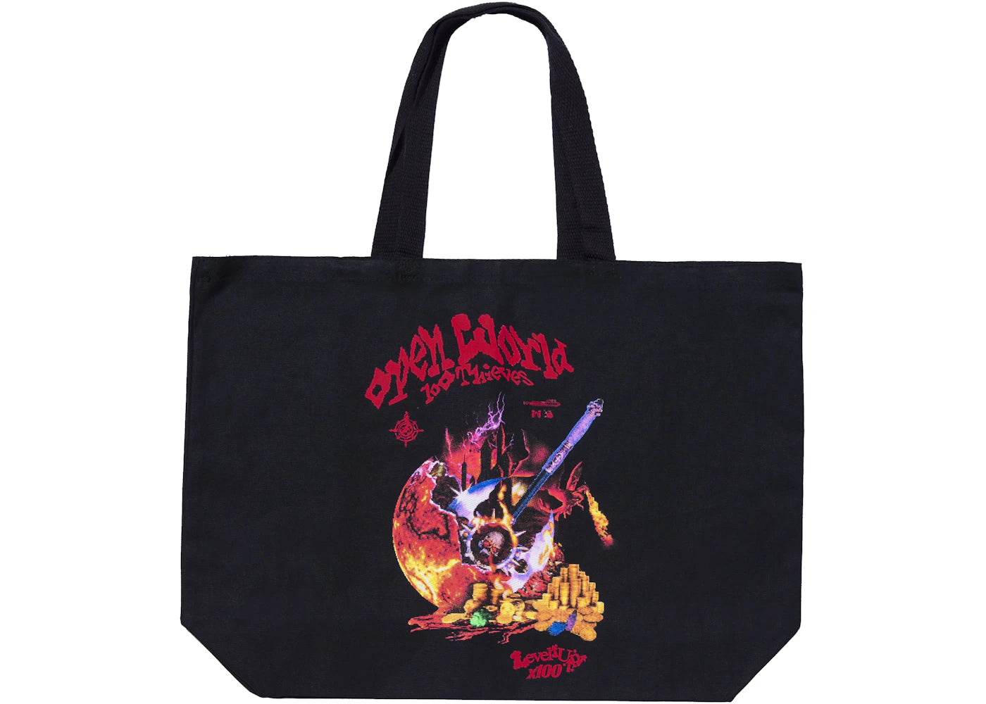 100 Thieves Underworld Tote Black