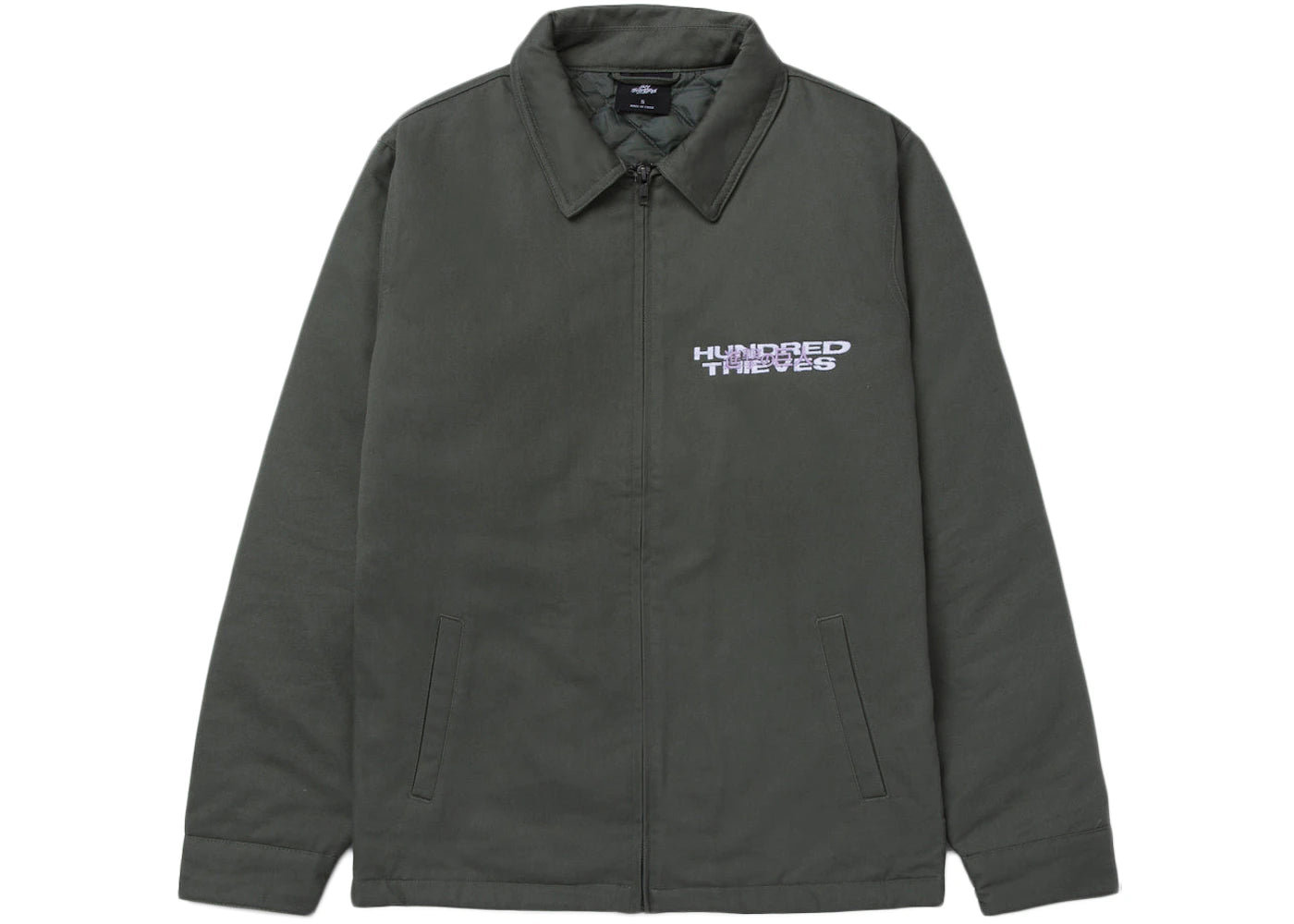 100 Thieves x Attack on Titan Eren Jacket Green