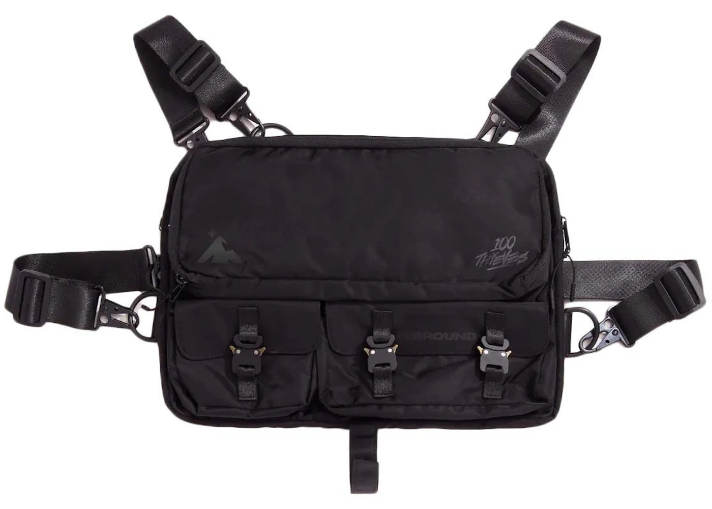 100 Thieves x Higround Quad Utility Bag Black
