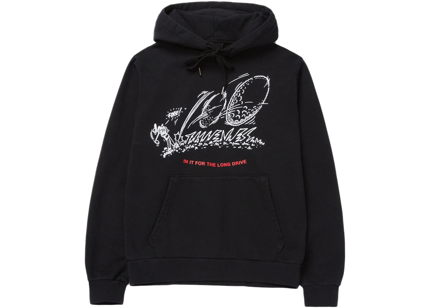 100 Thieves Country Club Long Drive Hoodie Black