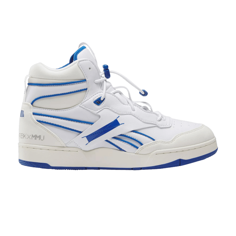 Reebok BB 4000 II Mid Vegan Milk Makeup White Vector Blue