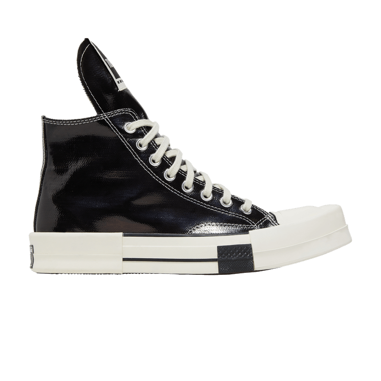 Converse TURBODRK Chuck Taylor All Star 70 Hi Rick Owens DRKSHDW Black Lacquered Denim