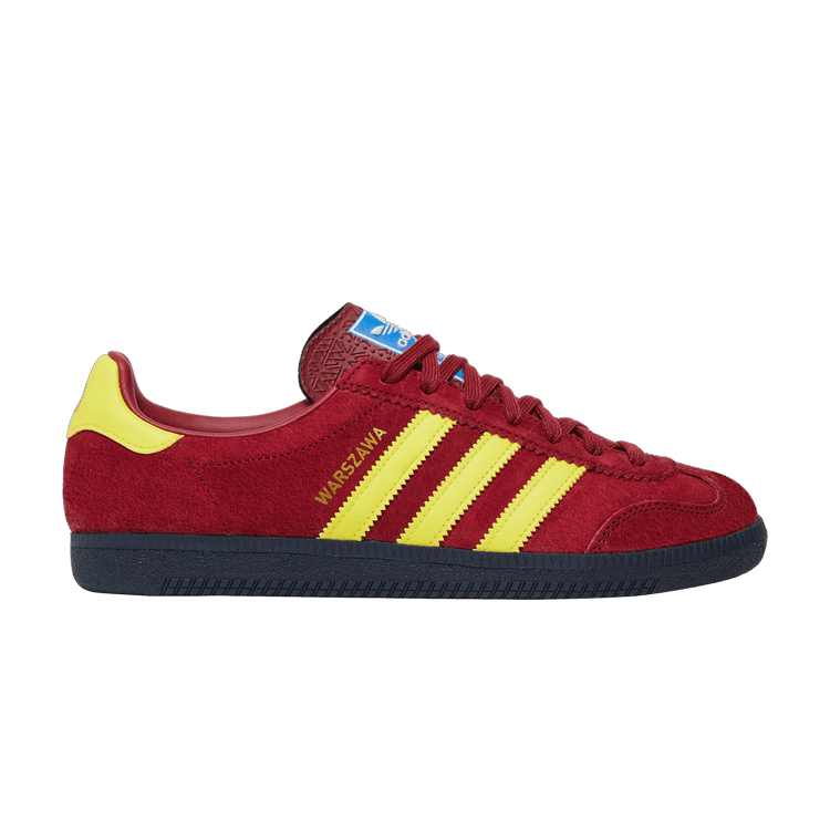 adidas Warszawa SPZL Noble Maroon Bright Yellow