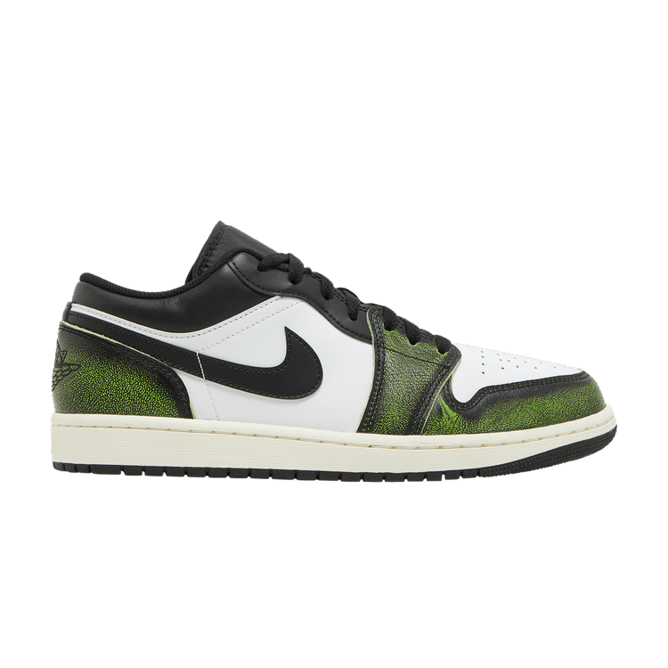 Jordan 1 Low Wear Away Electric Green