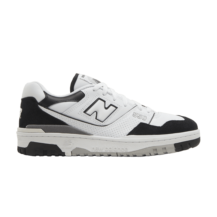 New Balance 550 White Black Rain Cloud - Side Kicks