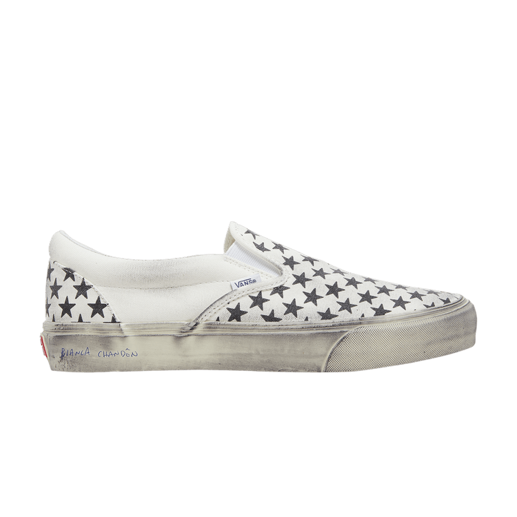 Vans Vault OG Classic Slip-On LX Bianca Chandon Black White