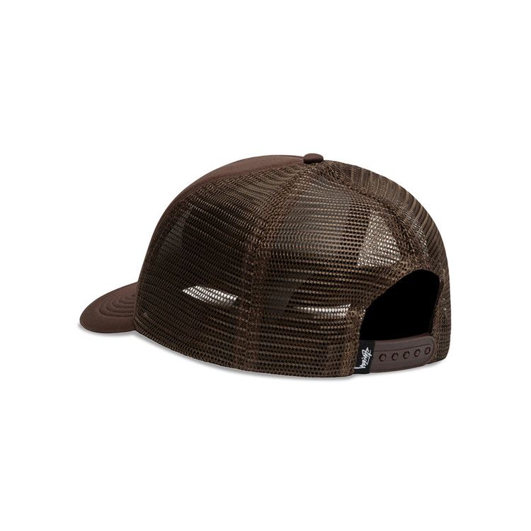 Stussy 8 Ball Trucker Cap Brown
