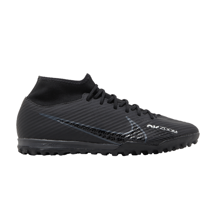Nike Zoom Mercurial Superfly 9 Academy TF Black Dark Smoke Grey